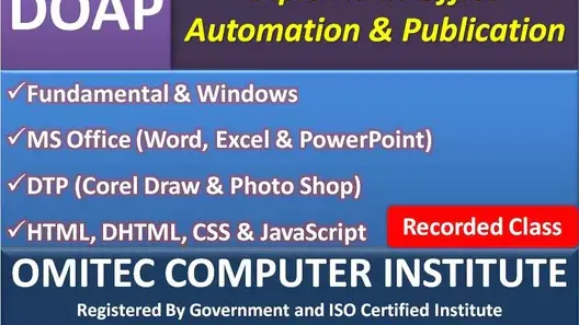 Diploma in Office Automation & Publication - DOAP