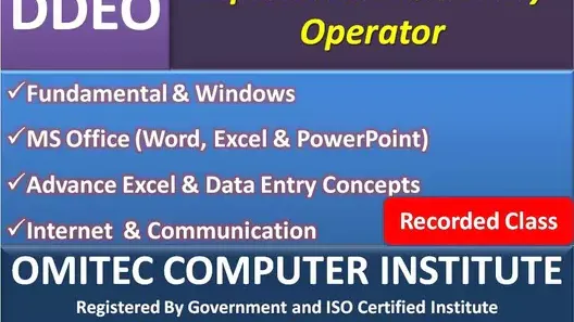 Diploma in Data Entry Operator - DDEO