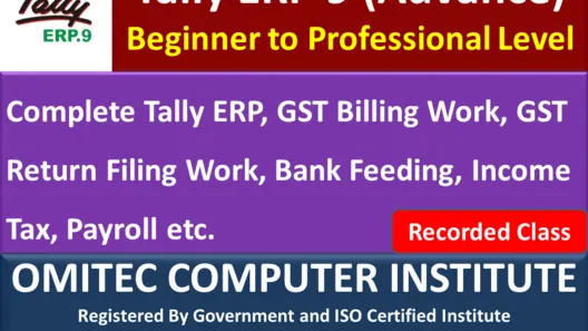 Tally ERP 9 (Advance)
